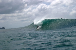 Nicaragua surfing